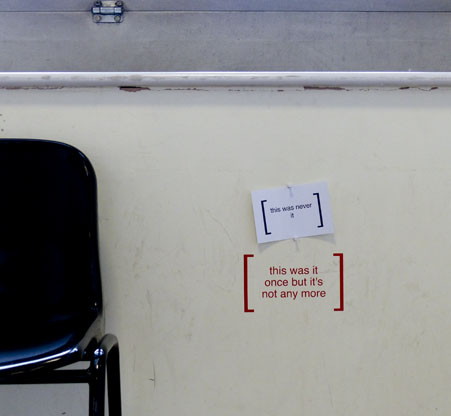 Philip Bradshaw, Installation view, This is it, All Trail 2017